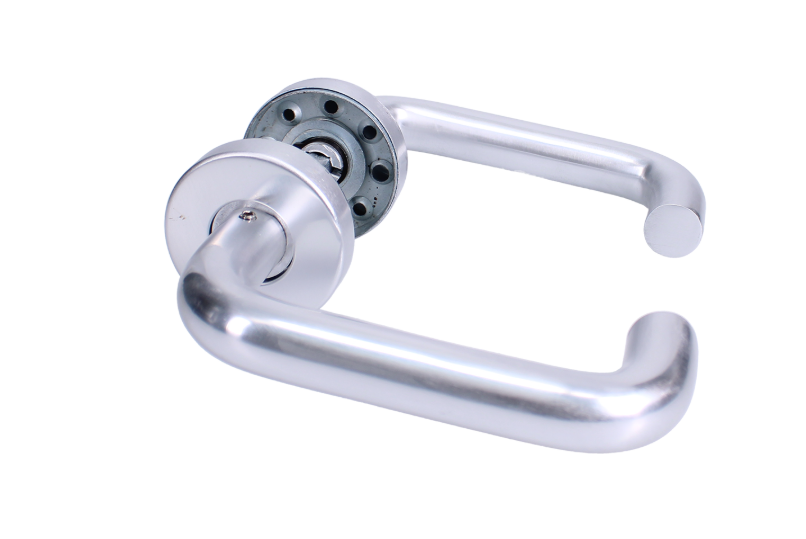 ECLIPSE Lever On Rose RTD Aluminium Handle Set