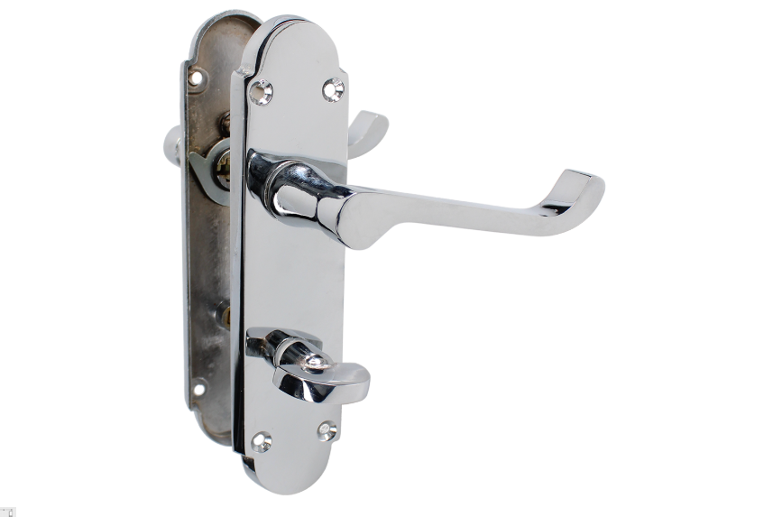 EPSOM Bathroom Plate Door Handles