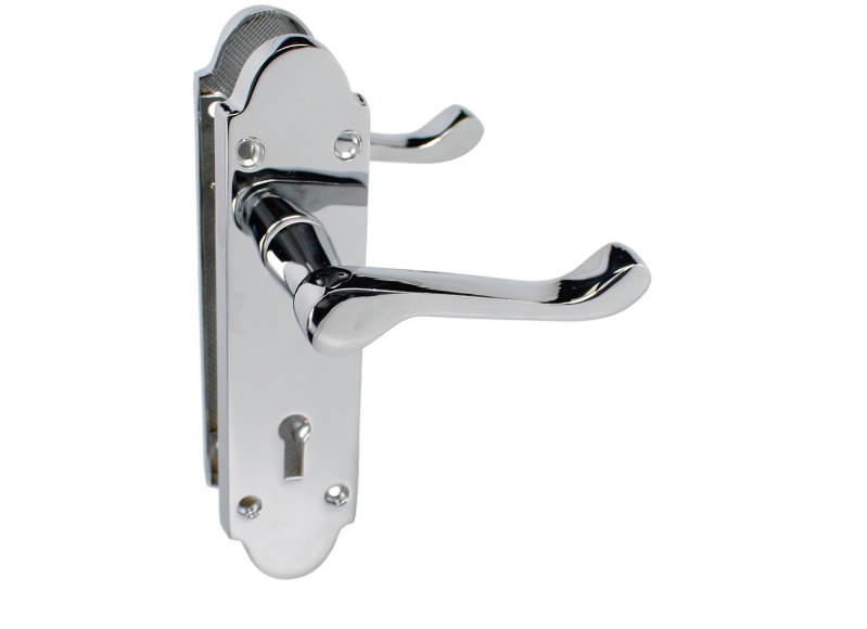 EPSOM Lever Lock Plate Door Handles