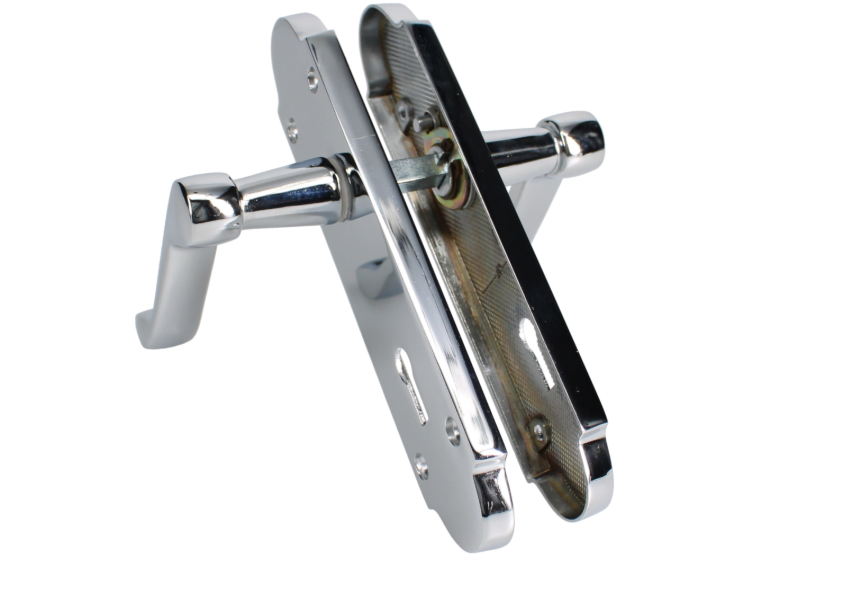 EPSOM Lever Lock Plate Door Handles