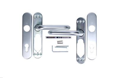 HOPPE Paris 72PZ Euro Profile Lever Handle On Short Backplate 138S/2600
