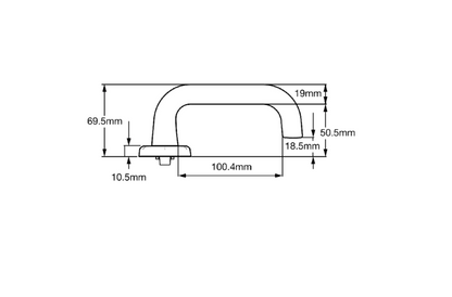 UNION C-Series B-3K70F-R Lever Furniture