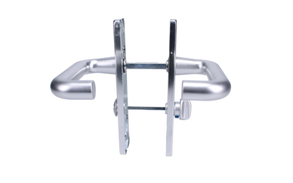 ZOO Return To Door Lever Handle Bathroom Privacy Backplate FD30/60