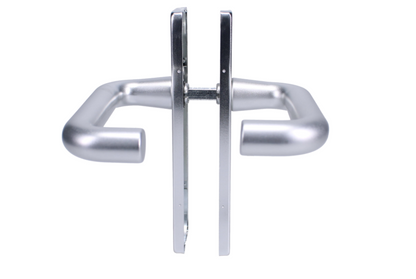 ZOO Return To Door Lever Handle On Latch Backplate FD30/60