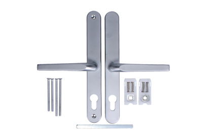 ASEC Evo Sprung Lever/Lever Multipoint Door Handles 68mm PZ 246mm Backplate 215mm Fixings
