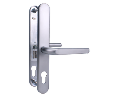 ASEC Evo Sprung Lever/Lever Multipoint Door Handles 68mm PZ 246mm Backplate 215mm Fixings