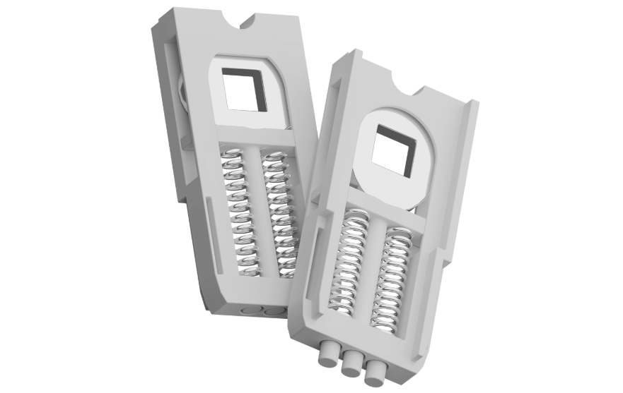 ASEC Evo Sprung Lever/Lever Multipoint Door Handles 68mm PZ 246mm Backplate 215mm Fixings