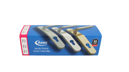 ASEC Evo Sprung Lever/Lever Multipoint Door Handles 70mm PZ 246mm Backplate 215mm Fixings