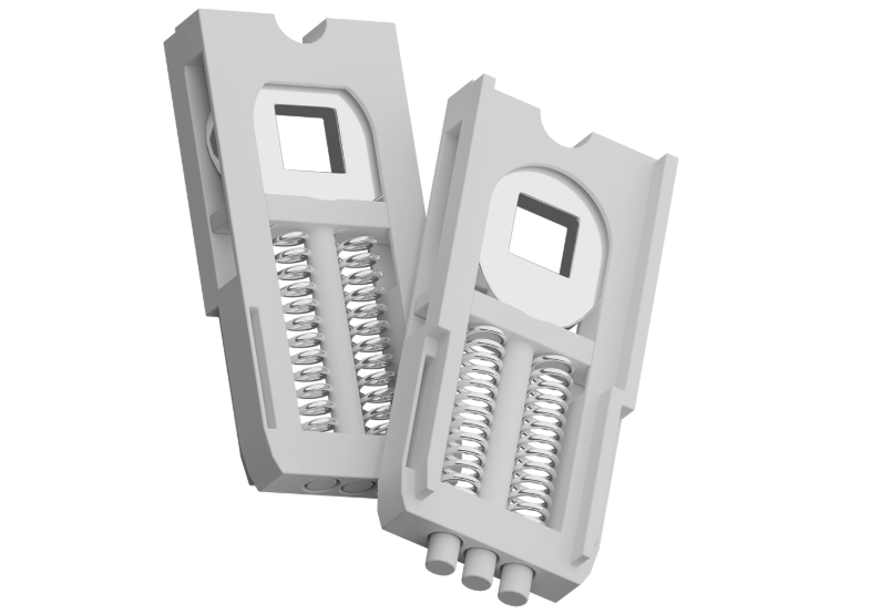ASEC Evo Sprung Lever/Lever Multipoint Door Handles 70mm PZ 246mm Backplate 215mm Fixings