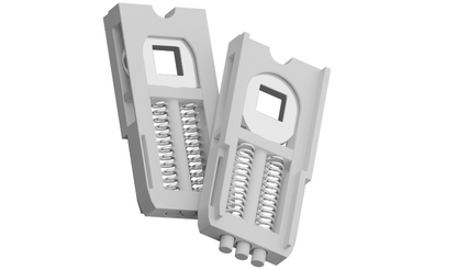 ASEC Evo Sprung Lever/Lever Multipoint Door Handles 92mm PZ 242mm Backplate 210mm Fixings