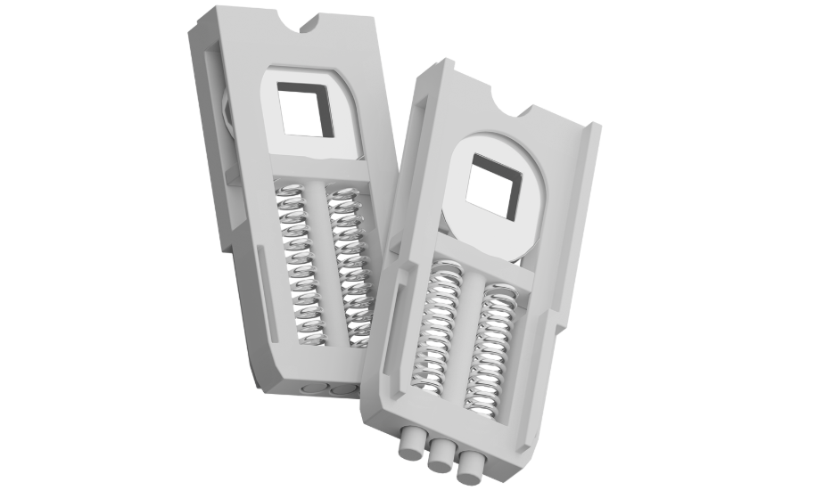 ASEC Evo Sprung Lever/Lever Multipoint Door Handles 92mm PZ 232mm Backplate 203mm Fixings
