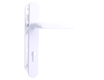 ASEC Evo Sprung Lever/Lever Multipoint Door Handles 92mm PZ 245mm Backplate 122mm Fixings