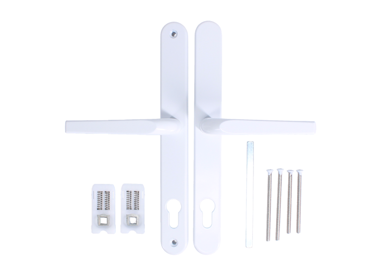 ASEC Evo Sprung Lever/Lever Multipoint Door Handles 92mm PZ 270mm Backplate 240mm Fixings