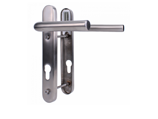 ASEC Sprung Lever/Lever Multipoint Door Handles 92mm PZ 220mm Backplate 122mm Fixings