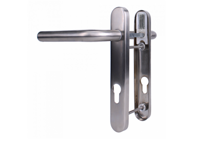 ASEC Sprung Lever/Lever Multipoint Door Handles 92mm PZ 220mm Backplate 122mm Fixings
