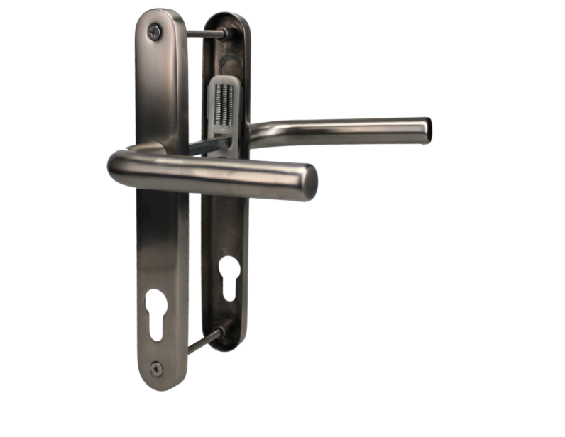 ASEC Sprung Lever/Lever Multipoint Door Handles 92mm PZ 242mm Backplate 212mm Fixings