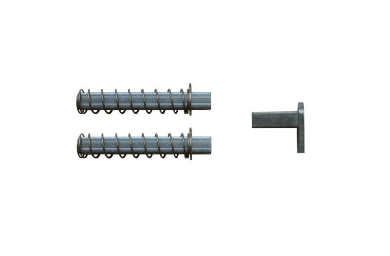CHAMELEON Pro XL Sprung Adjustable Lever/Fixed Pad Multipoint Door Handles 59mm to 96mm PZ 156mm to 242mm Fixings