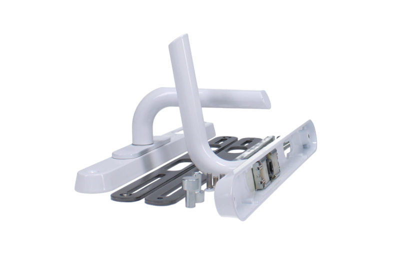 CHAMELEON Pro XL Sprung Adjustable Lever/Lever Multipoint Door Handles 59mm to 96mm PZ 156mm to 242mm Fixings
