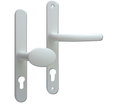 FAB & FIX Ashford Sprung Lever/Moveable Pad Multipoint Door Handles 92mm & 62mm PZ 211mm Fixings