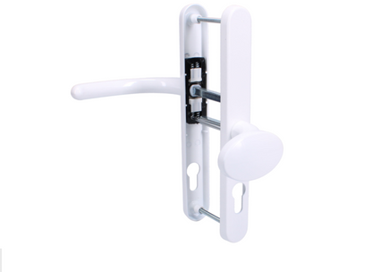 FAB & FIX Ashford Sprung Lever/Moveable Pad Multipoint Door Handles 92mm & 62mm PZ 211mm Fixings