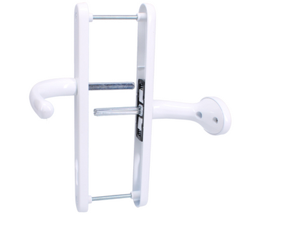 FAB & FIX Ashford Sprung Lever/Moveable Pad Multipoint Door Handles 92mm & 62mm PZ 211mm Fixings