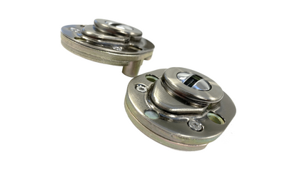 HOOPLY CEFIRO ZTB002 Sprung Lever/Lever Multipoint Door Handles 85mm PZ 246mm Fixings With Snib