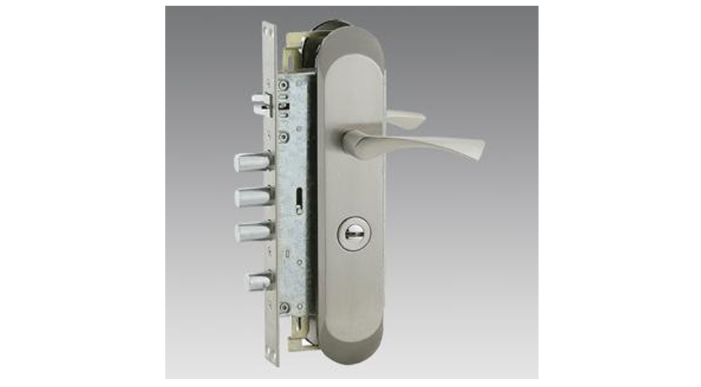 HOOPLY CEFIRO ZTB002 Sprung Lever/Lever Multipoint Door Handles 85mm PZ 246mm Fixings With Snib