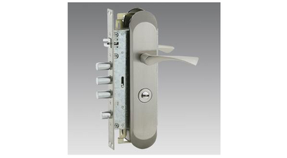 HOOPLY CEFIRO ZTB002 Sprung Lever/Lever Multipoint Door Handles 85mm PZ 246mm Fixings With Snib