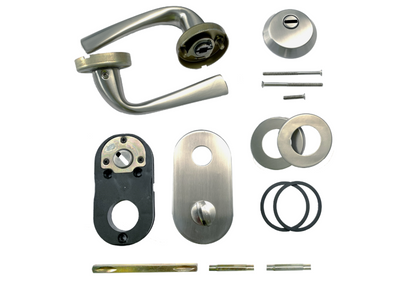 HOOPLY FT09 Sprung Lever/Lever Multipoint Door Handles With Snib