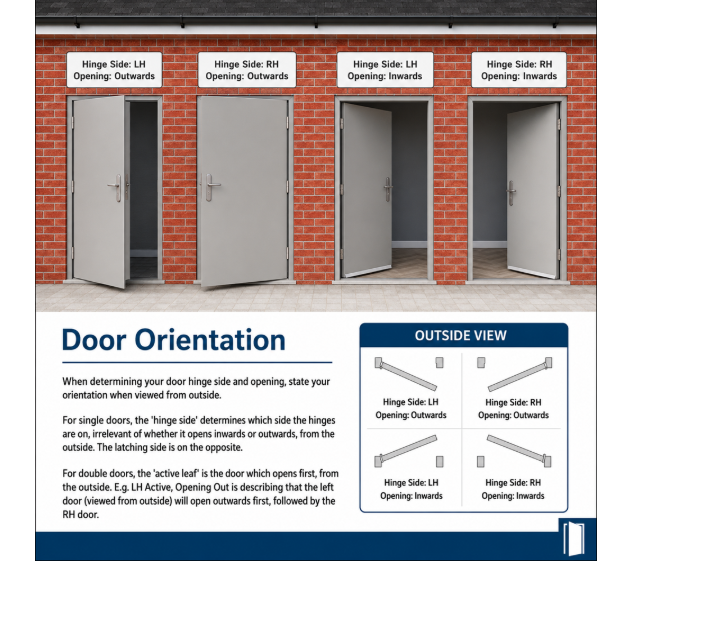 HOOPLY Security Container 918902 Sprung Lever/Lever Multipoint Door Handles 68mm PZ 234mm Fixings With Snib