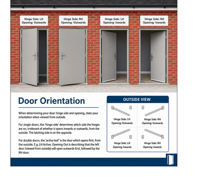 HOOPLY Security Container 918902 Sprung Lever/Lever Multipoint Door Handles 68mm PZ 234mm Fixings With Snib