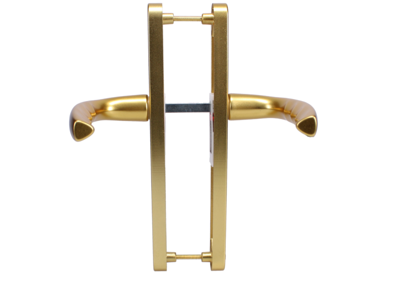 HOPPE Atlanta 1530/3623N Sprung Lever/Lever Multipoint Door Handles 92mm PZ Narrow Backplate
