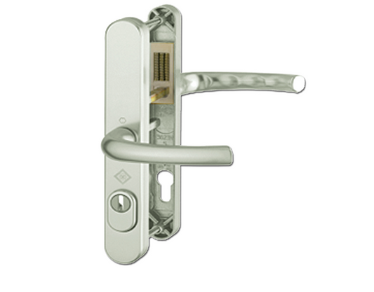 HOPPE Tokyo TS007 2 Star Sprung PAS24 Lever/Lever Multipoint Door Handles 92mm & 62mm PZ 215mm Fixings