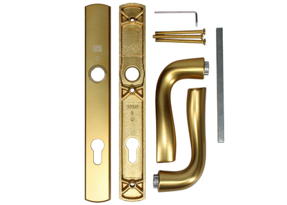 WINKHAUS Palladio Quick Fit Unsprung Lever/Lever Multipoint Door Handles 92mm PZ 214mm Fixings To Suit 56mm-60mm Doors