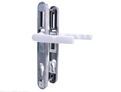 WINLOCK Universal Repair Handle Frame Set Sprung Adjustable Lever/Lever Multipoint Door Handles 62mm to 92mm PZ 160mm to 220mm Fixings
