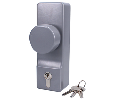 EXIDOR 302 Knob Operated Outside Access Device With Cylinder