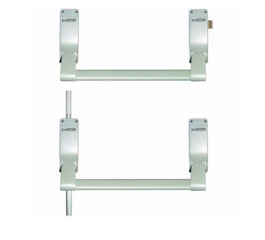 EXIDOR 285 Double Rebated Panic Bolt Set