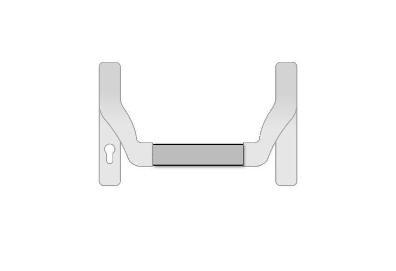 GU BKS 1150mm Cross Bar To Suit Secury Panic E Multipoint Lock