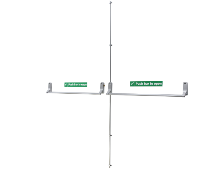 UNION ExiSAFE Panic Bolt Set To Suit Rebated Double Doors