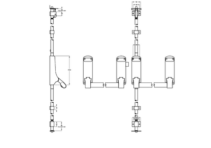 UNION ExiSAFE Panic Bolt Set To Suit Rebated Double Doors