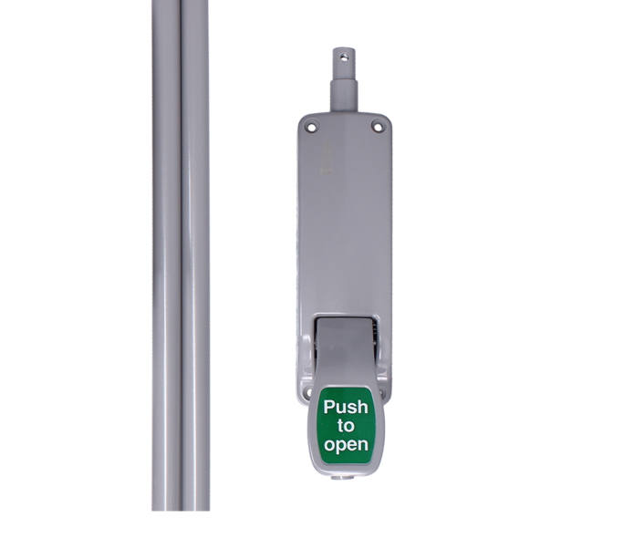 BRITON 372E Fire Rated Push Pad Vertical Bolt