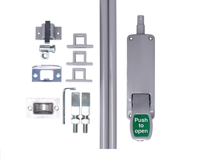 BRITON 372E Fire Rated Push Pad Vertical Bolt