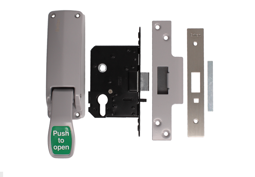 BRITON 389.N Push Pad Emergency Exit Mortice Nightlatch