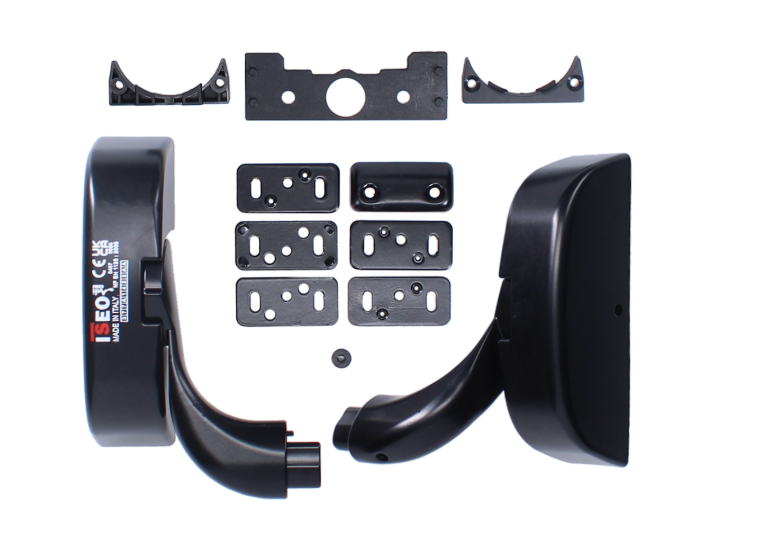 ISEO Idea Base Modular Panic Exit Device Lateral Locking Zamac Non Self Locking Latch