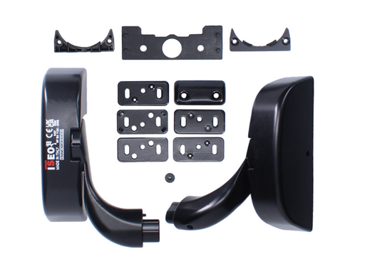 ISEO Idea Base Modular Panic Exit Device Lateral Locking Zamac Non Self Locking Latch