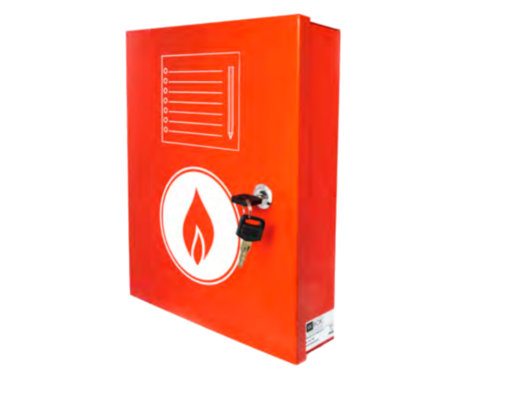 HAYDON MARKETING A4 Fire Safety Document Box 314mm x 250mm x 68mm