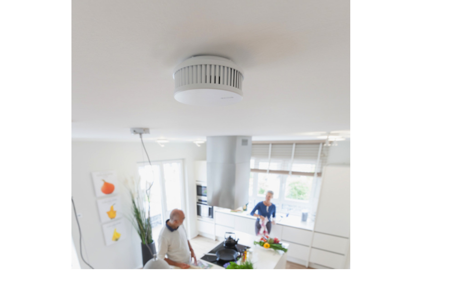 ABUS RWM250 Battery Powered Smoke Alarm with Heat Detector