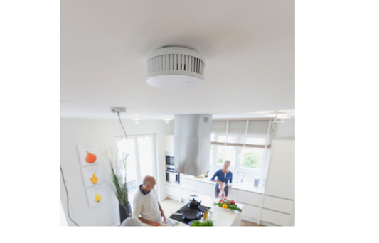 ABUS RWM250 Battery Powered Smoke Alarm with Heat Detector