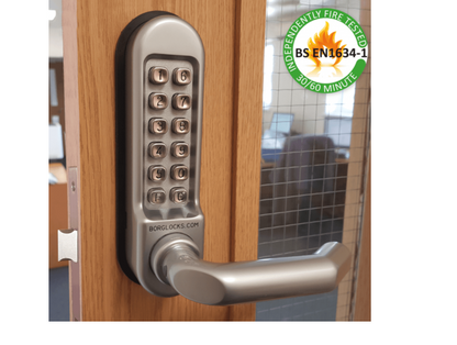 BORG LOCKS BL5003 FT Fire Rated Digital Lock With DIN Euro Profile 72mm Centres Sashlock