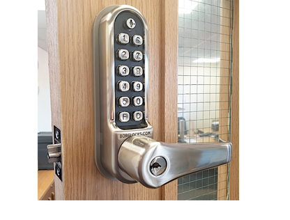 BORG LOCKS BL5701 ECP FT Fire Rated Digital Lock With 60mm Tubular latch & Key Override